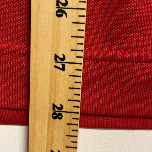 Footjoy FJ Golf Stretch Polo Shirt Men's Size XXL colour Red CA#28544 - Picture 6 of 9